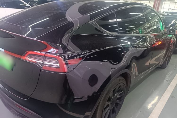 Used Tesla Model Y 2022 Revised Version Rear-Wheel Drive Rear Right 45 Deg