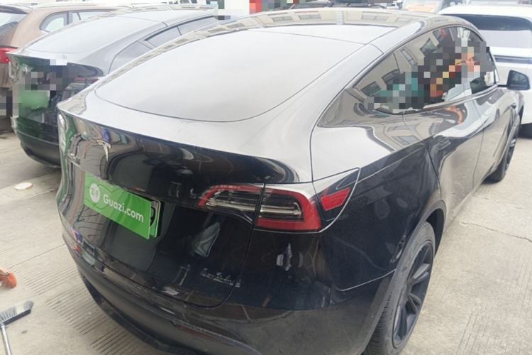 Used Tesla Model Y 2022 Revised Version Rear-Wheel Drive Rear Right 45 Deg
