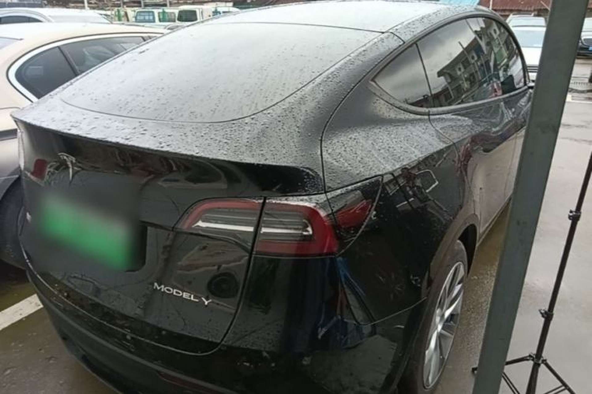 Used Tesla Model Y 2022 Revised Version Rear-Wheel Drive Rear Right 45 Deg