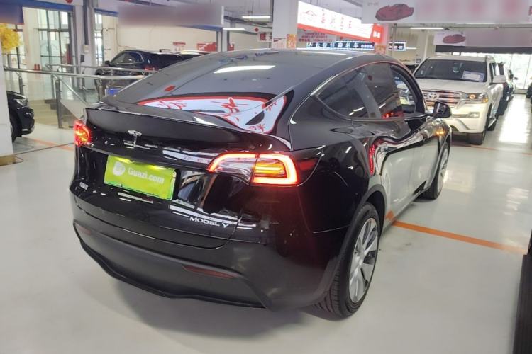 Used Tesla Model Y 2022 Revised Version Long-Range All-Wheel Drive Rear Right 45 Deg