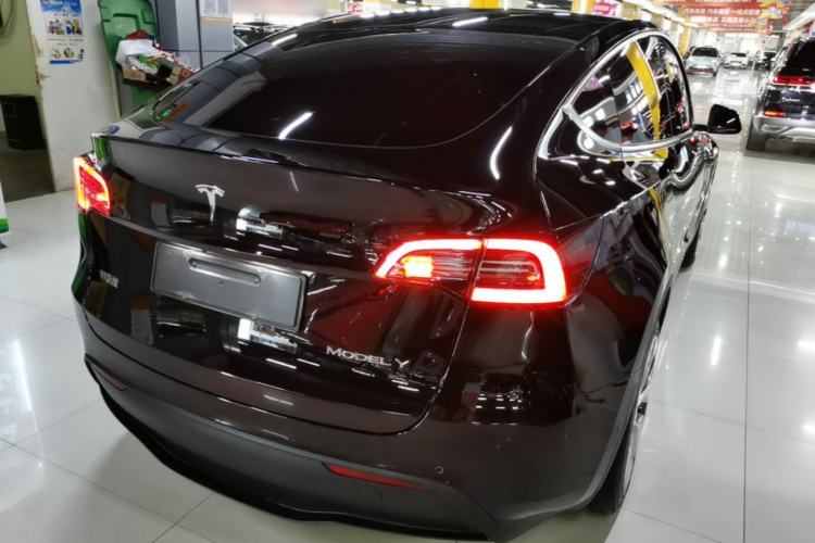Used Tesla Model Y 2022 Revised Version Rear-Wheel Drive Rear Right 45 Deg