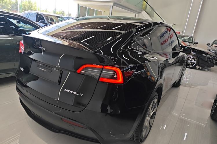Used Tesla Model Y 2022 Revised Version Rear-Wheel Drive Rear Right 45 Deg