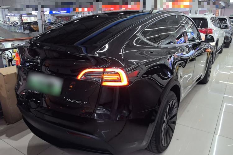 Used Tesla Model Y 2022 Revised Version Long-Range All-Wheel Drive Rear Right 45 Deg
