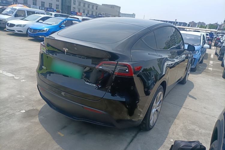 Used Tesla Model Y 2022 Revised Version Rear-Wheel Drive Rear Right 45 Deg