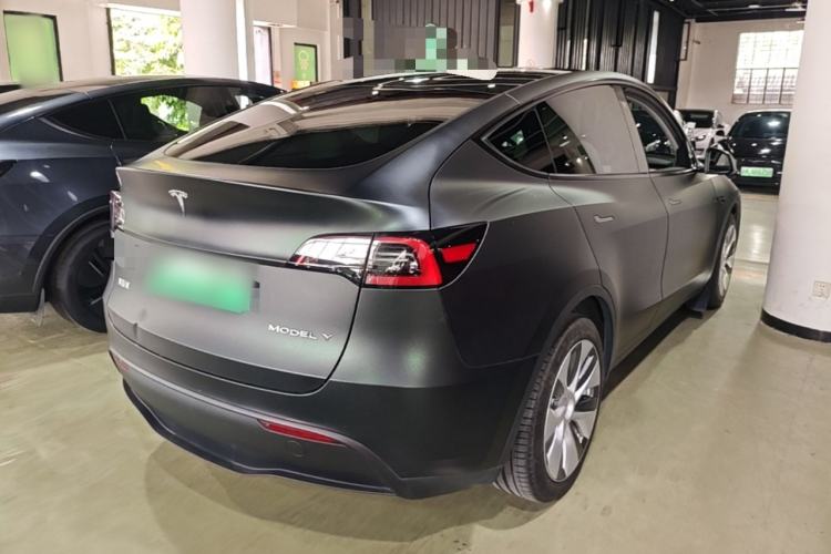 Used Tesla Model Y 2022 Rear-Wheel-Drive Version Rear Right 45 Deg