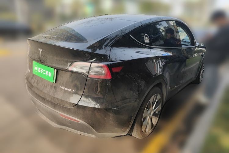 Used Tesla Model Y 2022 Revised Version Rear-Wheel Drive Rear Right 45 Deg