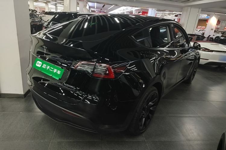 Used Tesla Model Y 2022 Revised Version Rear-Wheel Drive Rear Right 45 Deg
