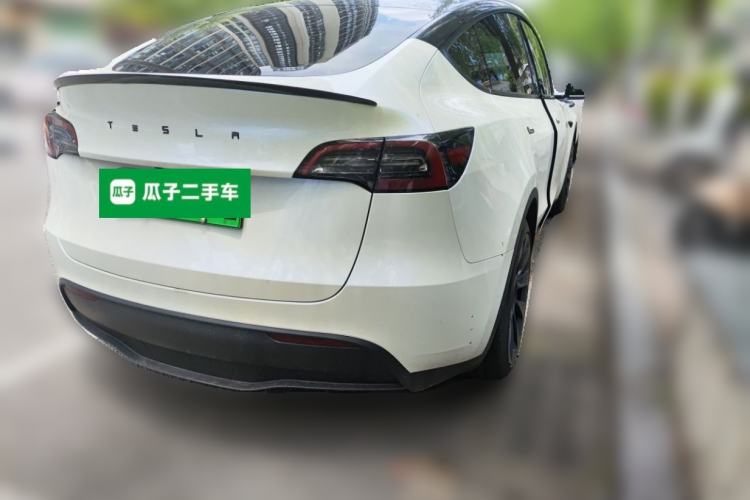 Used Tesla Model Y 2022 Revised Version Rear-Wheel Drive Rear Right 45 Deg