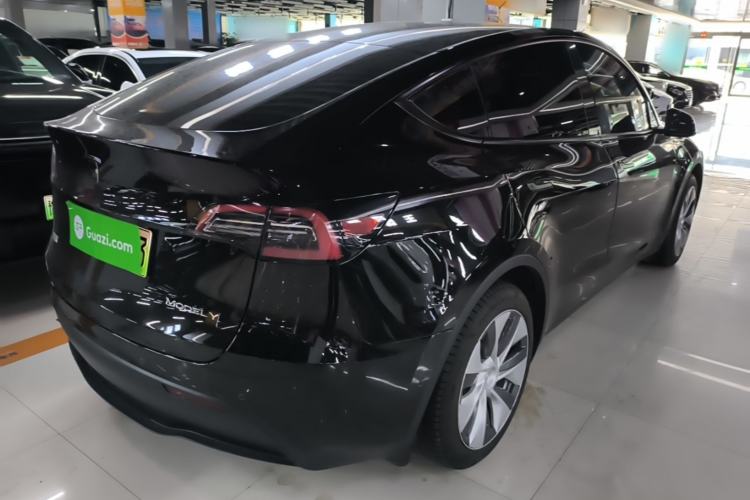 Used Tesla Model Y 2022 Revised Version Rear-Wheel Drive Rear Right 45 Deg
