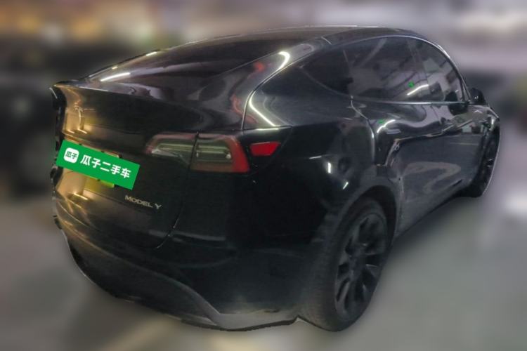 Used Tesla Model Y 2022 Revised Version Rear-Wheel Drive Rear Right 45 Deg