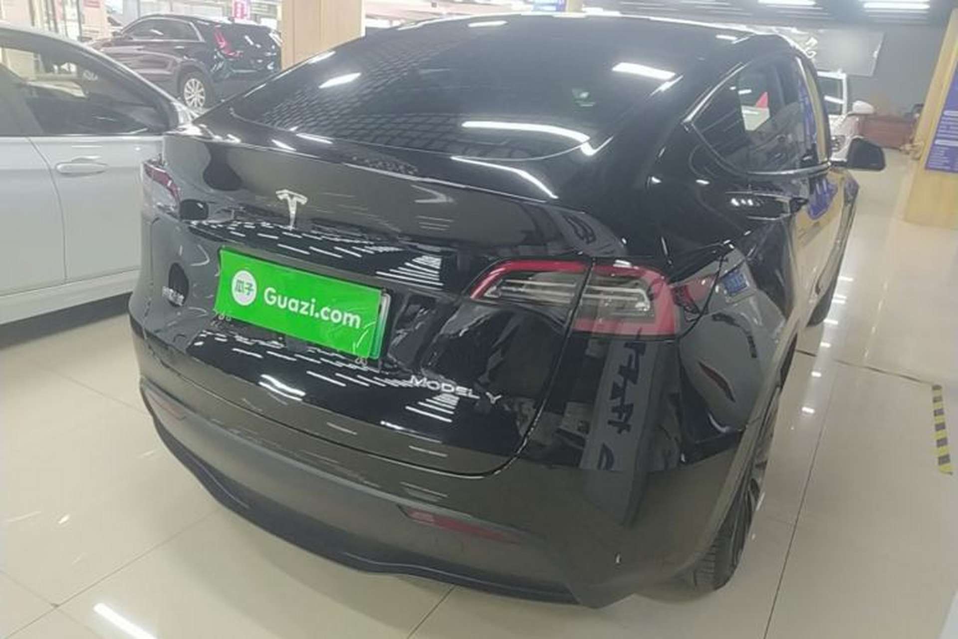 Used Tesla Model Y 2022 Revised Version Rear-Wheel Drive Rear Right 45 Deg