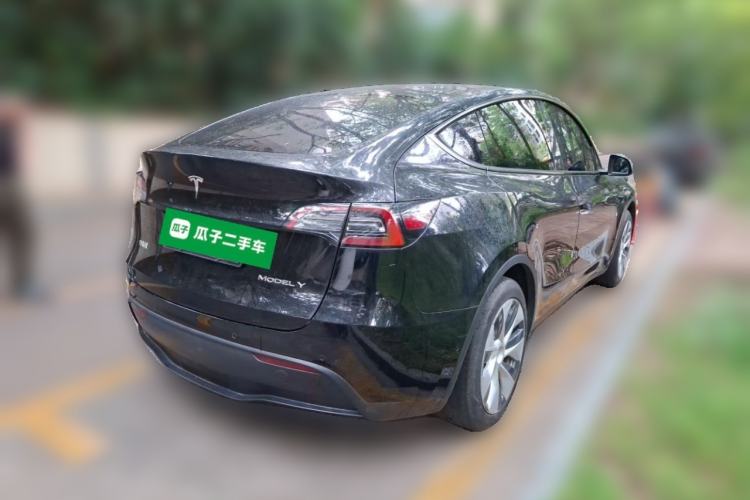 Used Tesla Model Y 2022 Revised Version Rear-Wheel Drive Rear Right 45 Deg