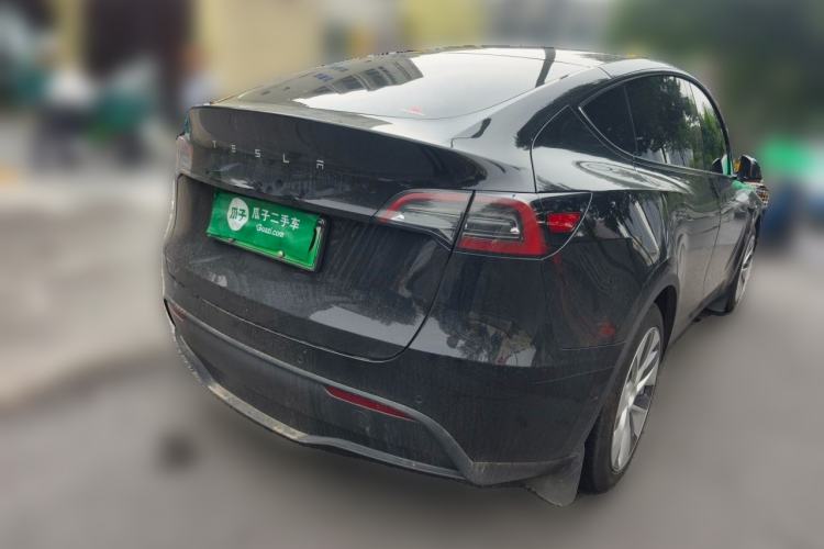 Used Tesla Model Y 2022 Revised Version Rear-Wheel Drive Rear Right 45 Deg