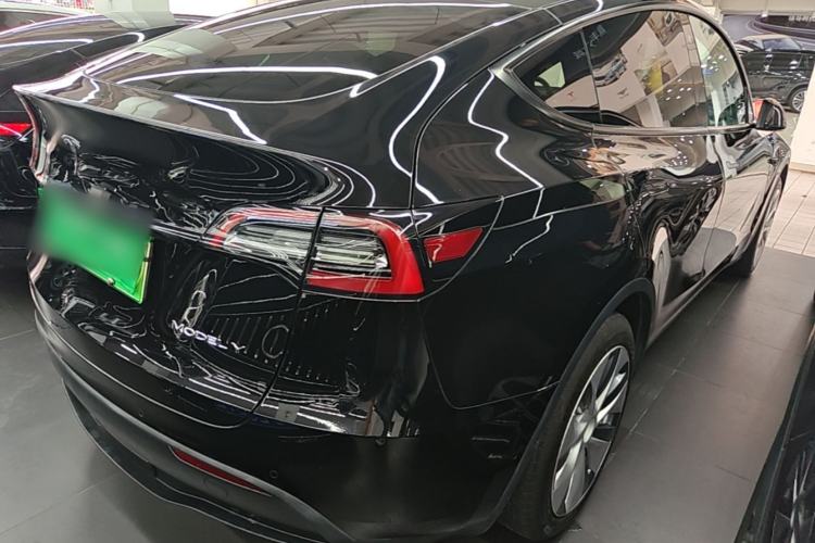Used Tesla Model Y 2022 Revised Version Rear-Wheel Drive Rear Right 45 Deg