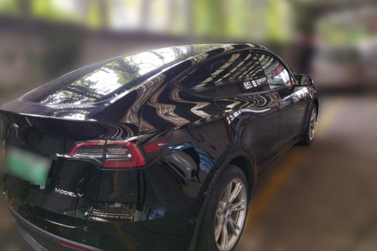 Used Tesla Model Y 2022 Revised Version Rear-Wheel Drive Rear Right 45 Deg