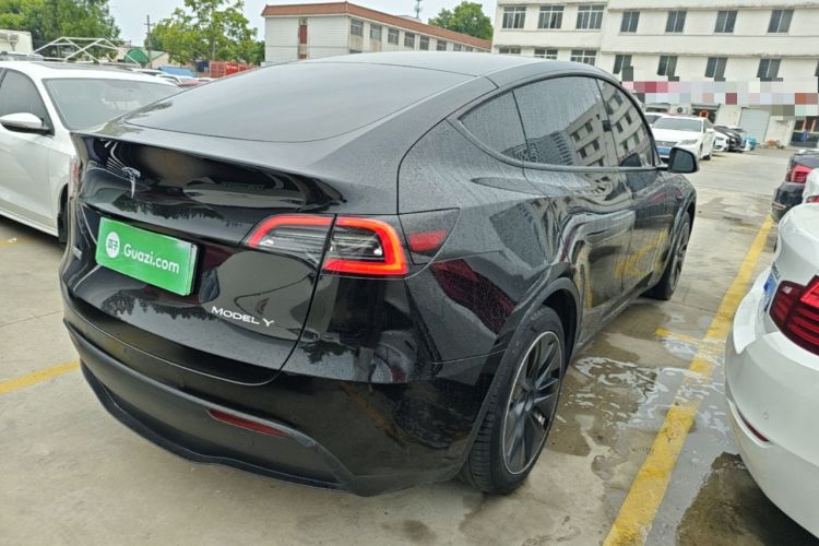 Used Tesla Model Y 2022 Revised Version Rear-Wheel Drive Rear Right 45 Deg