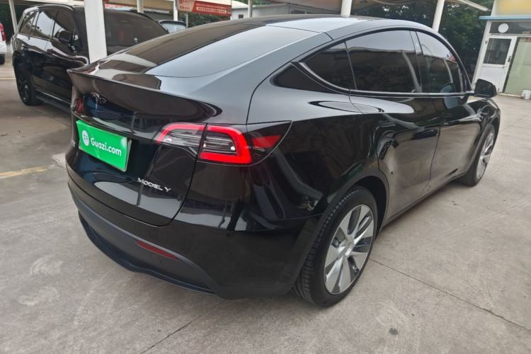Used Tesla Model Y 2022 Revised Version Rear-Wheel Drive Rear Right 45 Deg