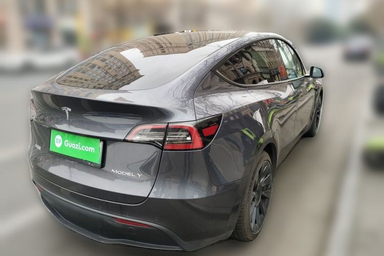 Used Tesla Model Y 2022 Revised Version Rear-Wheel Drive Rear Right 45 Deg