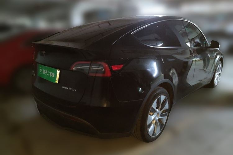 Used Tesla Model Y 2022 Revised Version Rear-Wheel Drive Rear Right 45 Deg