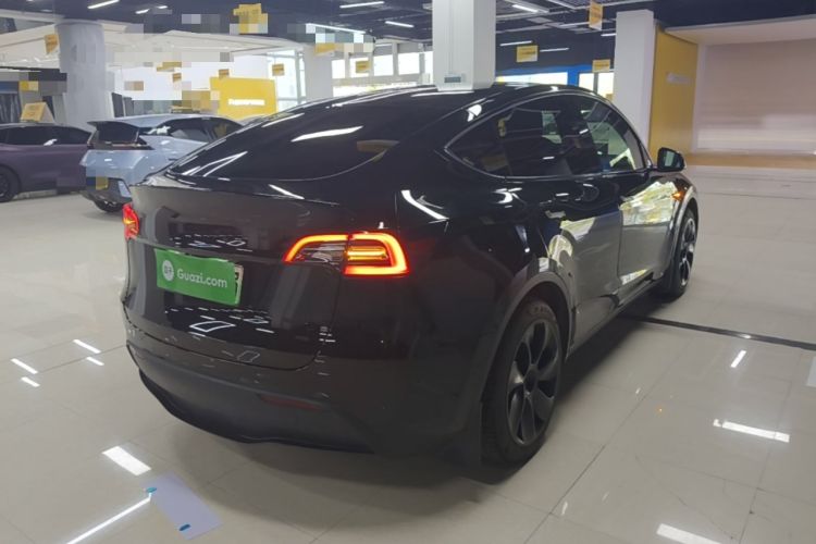 Used Tesla Model Y 2022 Revised Version Rear-Wheel Drive Rear Right 45 Deg
