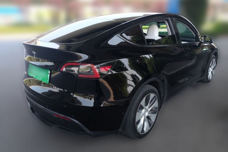 Used Tesla Model Y 2022 Revised Version Long-Range All-Wheel Drive Rear Right 45 Deg