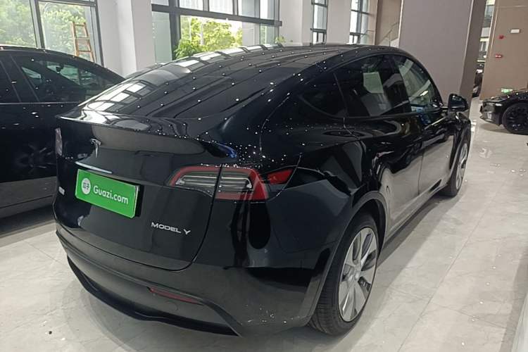 Used Tesla Model Y 2022 Revised Version Rear-Wheel Drive Rear Right 45 Deg