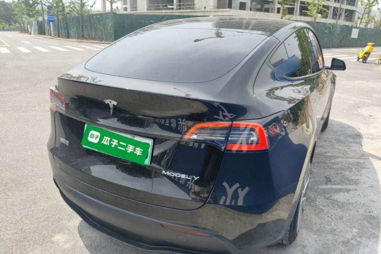 Used Tesla Model Y 2022 Revised Version Rear-Wheel Drive Rear Right 45 Deg