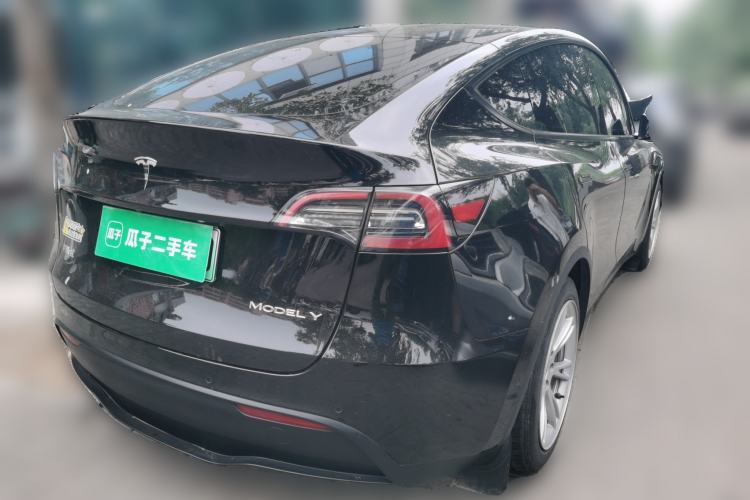 Used Tesla Model Y 2022 Revised Version Rear-Wheel Drive Rear Right 45 Deg