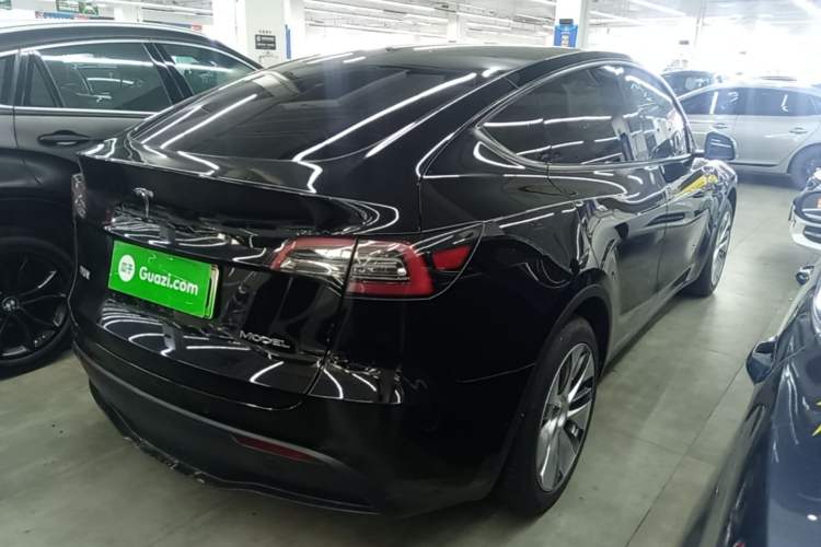 Used Tesla Model Y 2022 Revised Version Rear-Wheel Drive Rear Right 45 Deg
