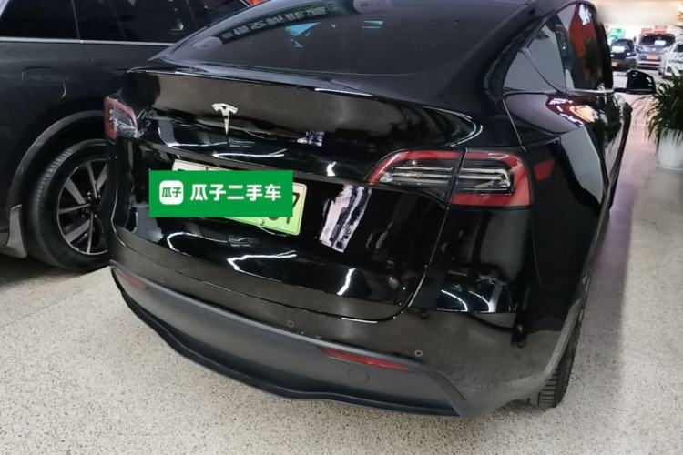 Used Tesla Model Y 2022 Revised Version Long-Range All-Wheel Drive Rear Right 45 Deg