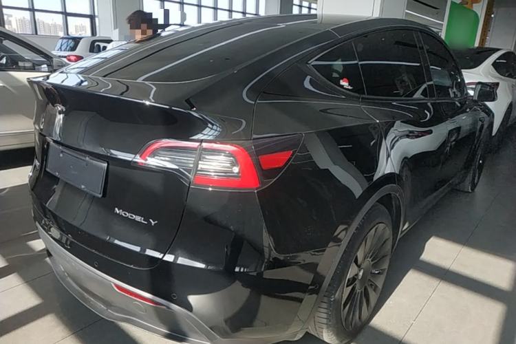 Used Tesla Model Y 2022 Revised Version Rear-Wheel Drive Rear Right 45 Deg