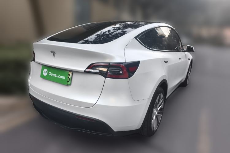 Used Tesla Model Y 2022 Revised Version Rear-Wheel Drive Rear Right 45 Deg