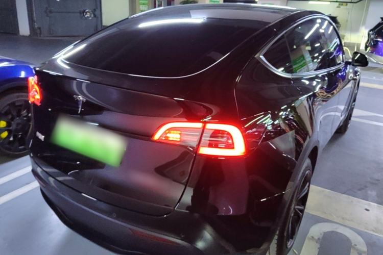Used Tesla Model Y 2022 Revised Version Rear-Wheel Drive Rear Right 45 Deg