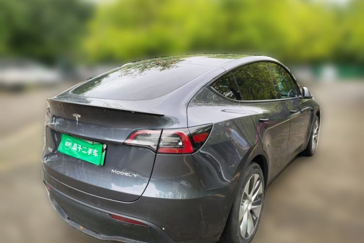 Used Tesla Model Y 2022 Revised Version Rear-Wheel Drive Rear Right 45 Deg