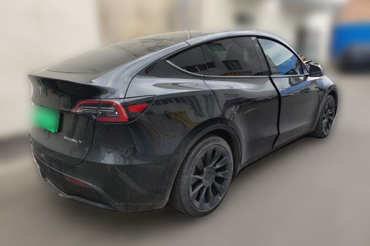 Used Tesla Model Y 2022 Rear-Wheel-Drive Version Rear Right 45 Deg