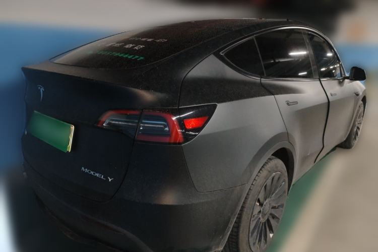 Used Tesla Model Y 2022 Revised Version Rear-Wheel Drive Rear Right 45 Deg