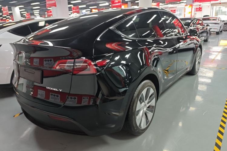 Used Tesla Model Y 2022 Revised Version Rear-Wheel Drive Rear Right 45 Deg