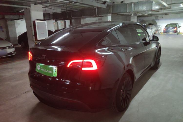 Used Tesla Model Y 2022 Revised Version Rear-Wheel Drive Rear Right 45 Deg
