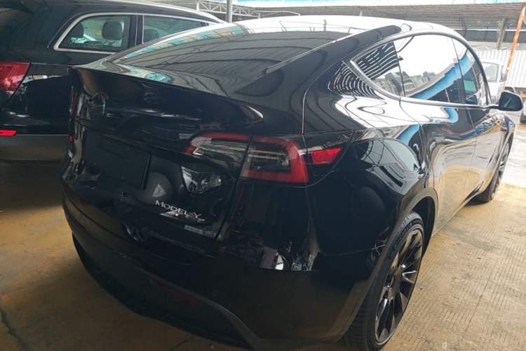 Used Tesla Model Y 2022 Long-Range All-Wheel-Drive Version Rear Right 45 Deg