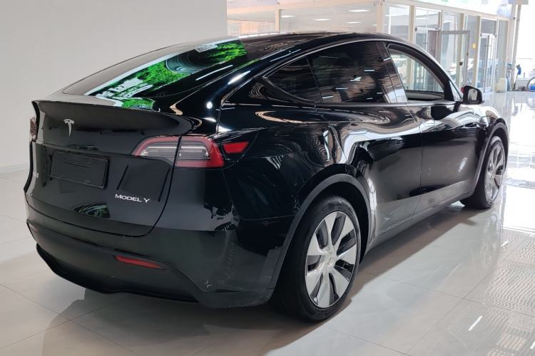 Used Tesla Model Y 2022 Revised Version Rear-Wheel Drive Rear Right 45 Deg