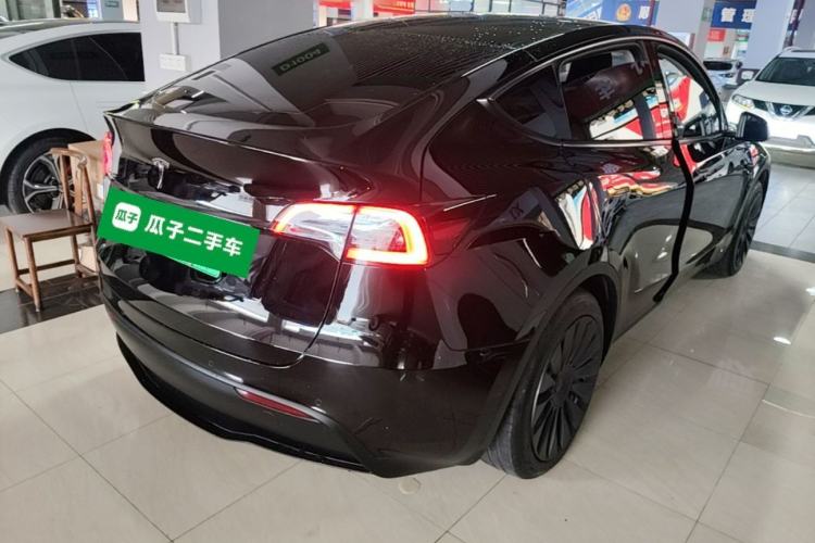 Used Tesla Model Y 2022 Revised Version Rear-Wheel Drive Rear Right 45 Deg