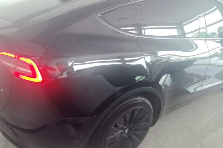 Used Tesla Model Y 2022 Revised Version Rear-Wheel Drive Rear Right 45 Deg