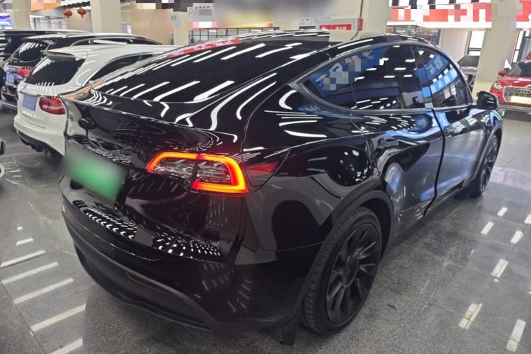 Used Tesla Model Y 2022 Revised Version Rear-Wheel Drive Rear Right 45 Deg