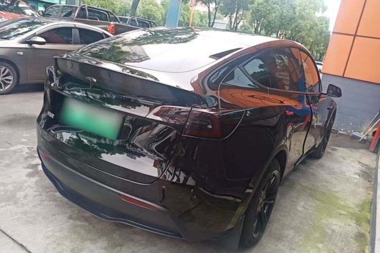 Used Tesla Model Y 2022 Revised Version Rear-Wheel Drive Rear Right 45 Deg