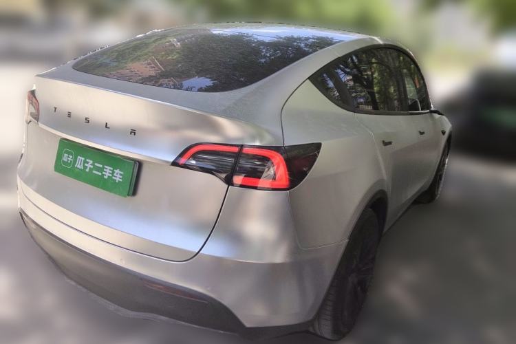 Used Tesla Model Y 2022 Revised Version Rear-Wheel Drive Rear Right 45 Deg