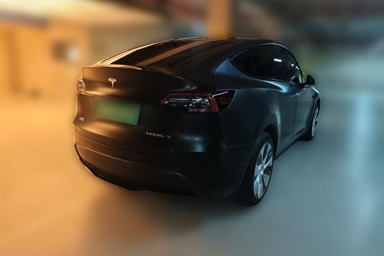 Used Tesla Model Y 2022 Revised Version Rear-Wheel Drive Rear Right 45 Deg