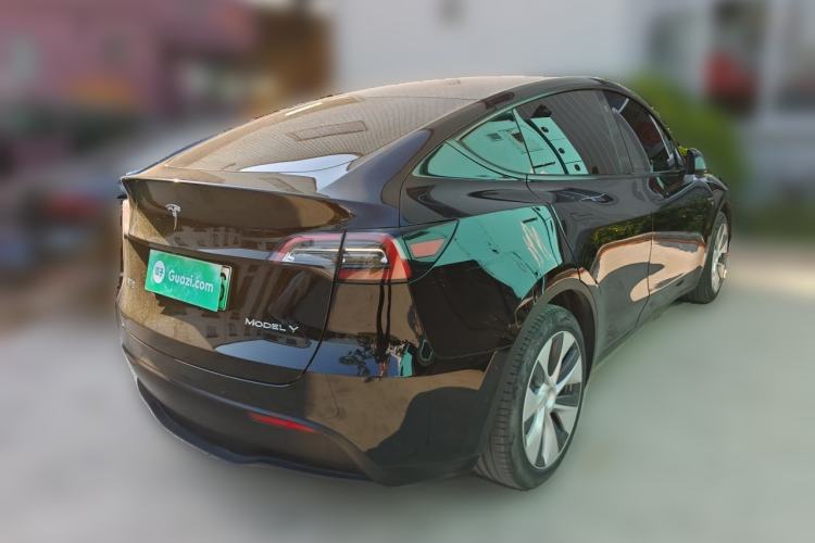 Used Tesla Model Y 2022 Revised Version Rear-Wheel Drive Rear Right 45 Deg