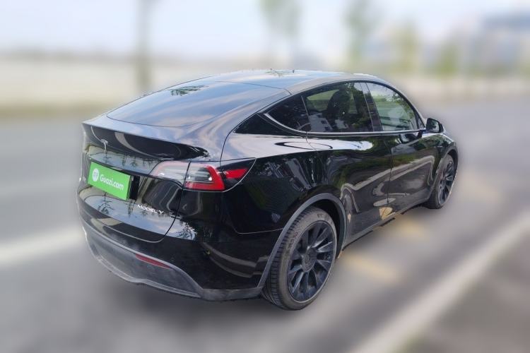 Used Tesla Model Y 2022 Revised Version Long-Range All-Wheel Drive Rear Right 45 Deg