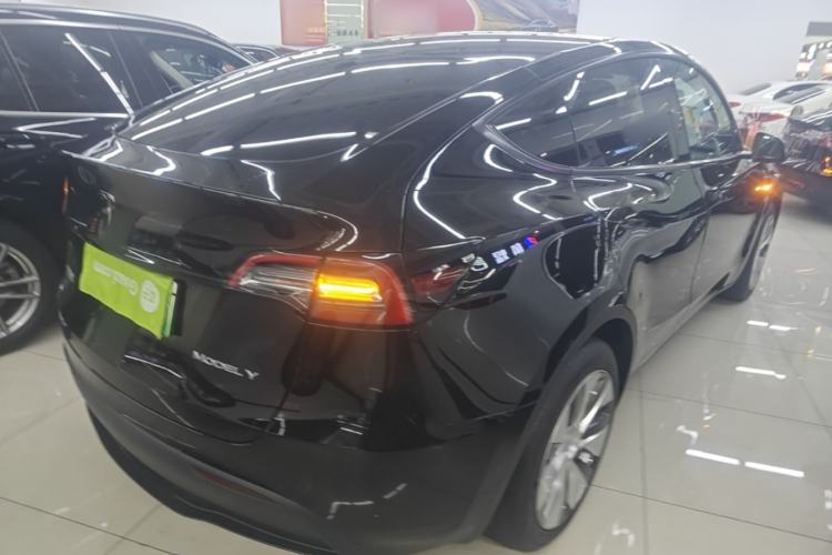 Used Tesla Model Y 2022 Revised Version Rear-Wheel Drive Rear Right 45 Deg