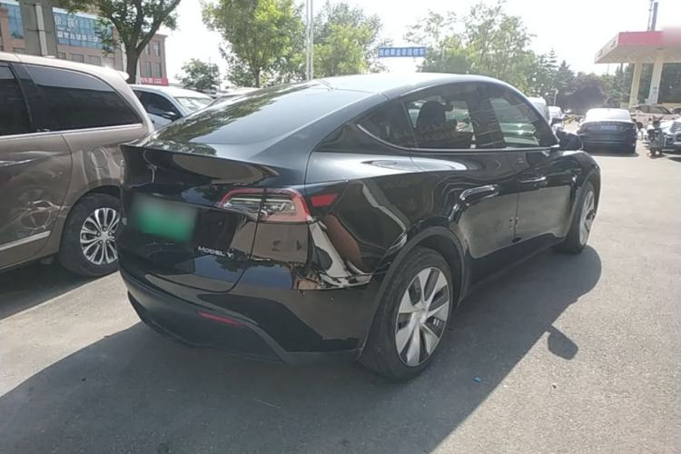 Used Tesla Model Y 2022 Revised Version Rear-Wheel Drive Rear Right 45 Deg